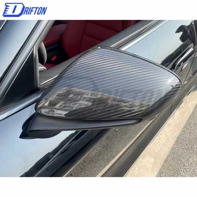 Dry Carbon Fiber Mirror Cover For Porsche Taycan 2019-2020