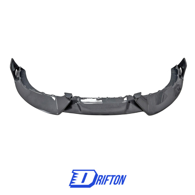 MSY Style Dry Carbon Fiber Front Lip For Porsche Taycan Turbo 2019-2020