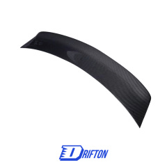 MSY Style Dry Carbon Fiber Rear Wing Spoiler For Porsche Taycan Turbo 2019-2023