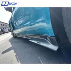 MSY Style Dry Carbon Fiber Side Skirt For Porsche Taycan Turbo 2019-2020