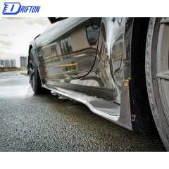 Paktechz Design Dry Carbon Fiber Side Skirt For Porsche 911 992 Turbo S 2019-2023