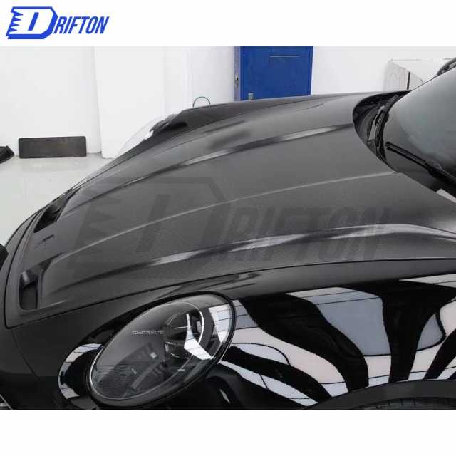 TechArt Style Dry Carbon FIber Hood For Porsche 911 992 Turbo S 2019-2023