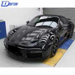 TechArt Style Dry Carbon FIber Hood For Porsche 911 992 Turbo S 2019-2023
