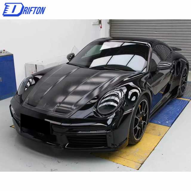 TechArt Style Dry Carbon FIber Hood For Porsche 911 992 Turbo S 2019-2023