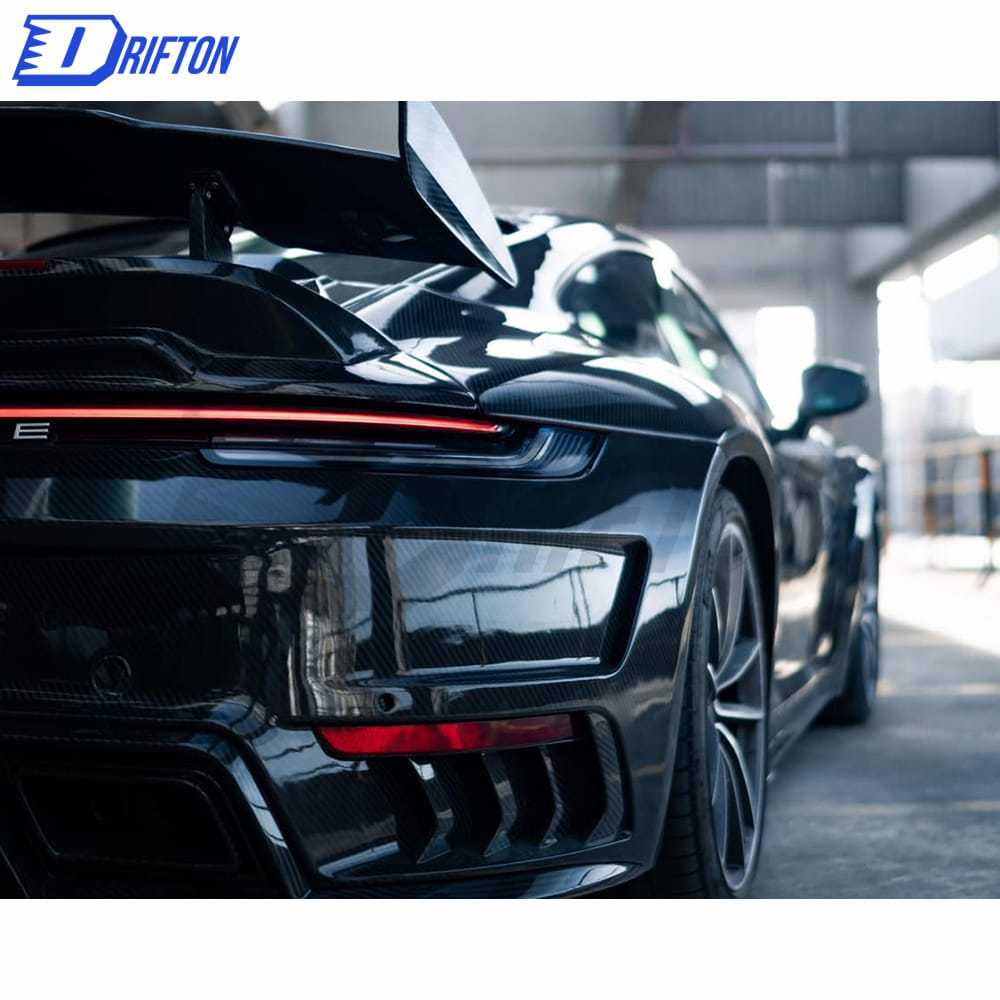 Topcar Stinger Style Dry Carbon Fiber Full Body Kit For Porsche 911 992 Carrera S 2019-2023
