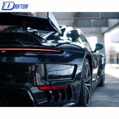 Topcar Stinger Style Dry Carbon Fiber Full Body Kit For Porsche 911 992 Carrera S 2019-2023