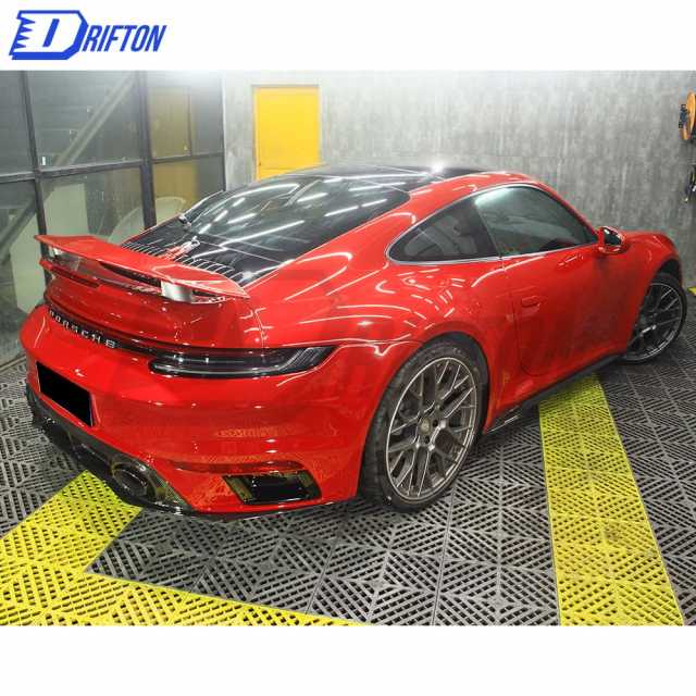 Turbo S Style Dry Carbon Fiber Side Skirt For Porsche 911 992 2019-2023