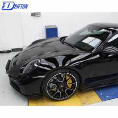 TechArt Style Dry Carbon FIber Hood For Porsche 911 992 Turbo S 2019-2023