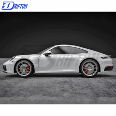 Paktechz Design Dry Carbon Fiber Side Skirt For Porsche 911 992 Carrera S 2019-2023