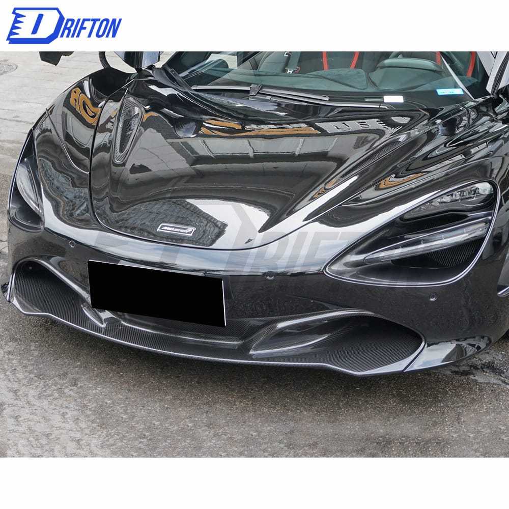 OEM Style Dry Carbon Fiber Front Lip For Mclaren 720S 2015-2017