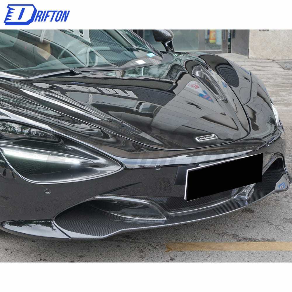 OEM Style Dry Carbon Fiber Front Lip For Mclaren 720S 2015-2017