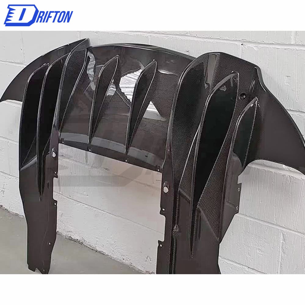 OEM Style Dry Carbon Fiber Rear Diffuser For Mclaren 570S 570GT 2015-2020