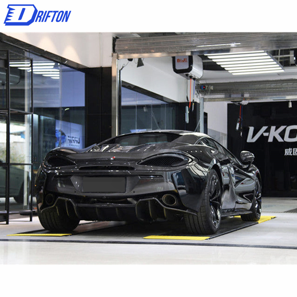OEM Style Dry Carbon Fiber Rear Diffuser For Mclaren 570S 570GT 2015-2020