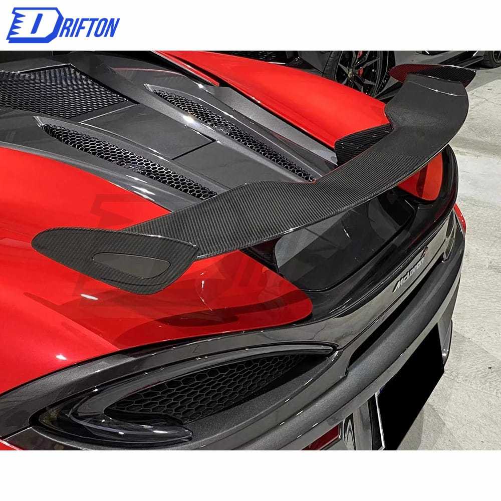 MSO Style Dry Carbon Fiber Rear Spoiler GT Wing For Mclaren 570S 570GT 2015-2020