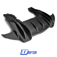 OEM Style Dry Carbon Fiber Rear Diffuser For Mclaren 570S 570GT 2015-2020