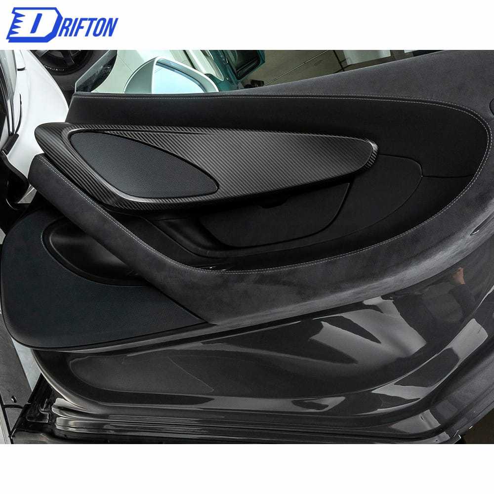 OEM Style Dry Carbon Fiber Interiors Door Trims For McLaren 570S 600LT 2015-2020