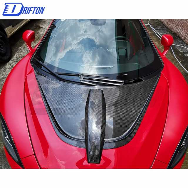 Novitec Style Half Dry Carbon Fiber Hood For Mclaren 570S 570GT 600LT 2015-2020