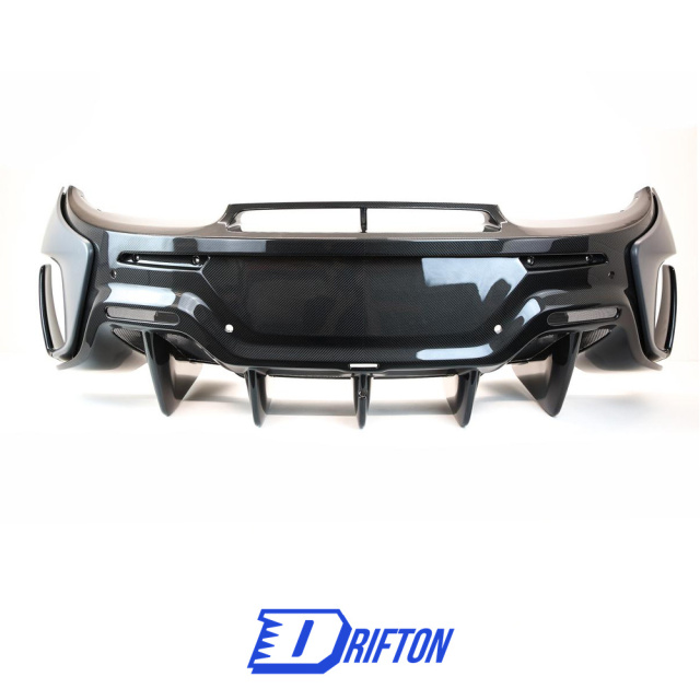 600LT Style Dry Carbon Fiber Rear Bumper For Mclaren 570S 2015-2020