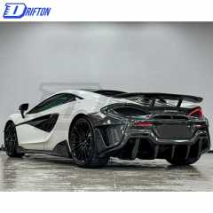 600LT Style Dry Carbon Fiber Rear Spoiler For Mclaren570S 2015-2020