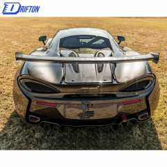 GT4 Style Dry Carbon Fiber Rear Spoiler GT Wing For Mclaren 570S 570GT 2015-2020