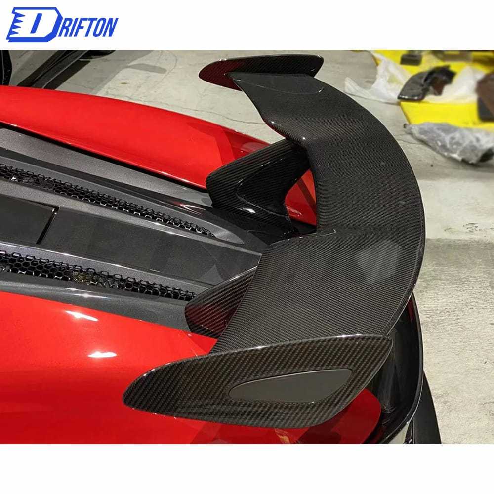MSO Style Dry Carbon Fiber Rear Spoiler GT Wing For Mclaren 570S 570GT 2015-2020