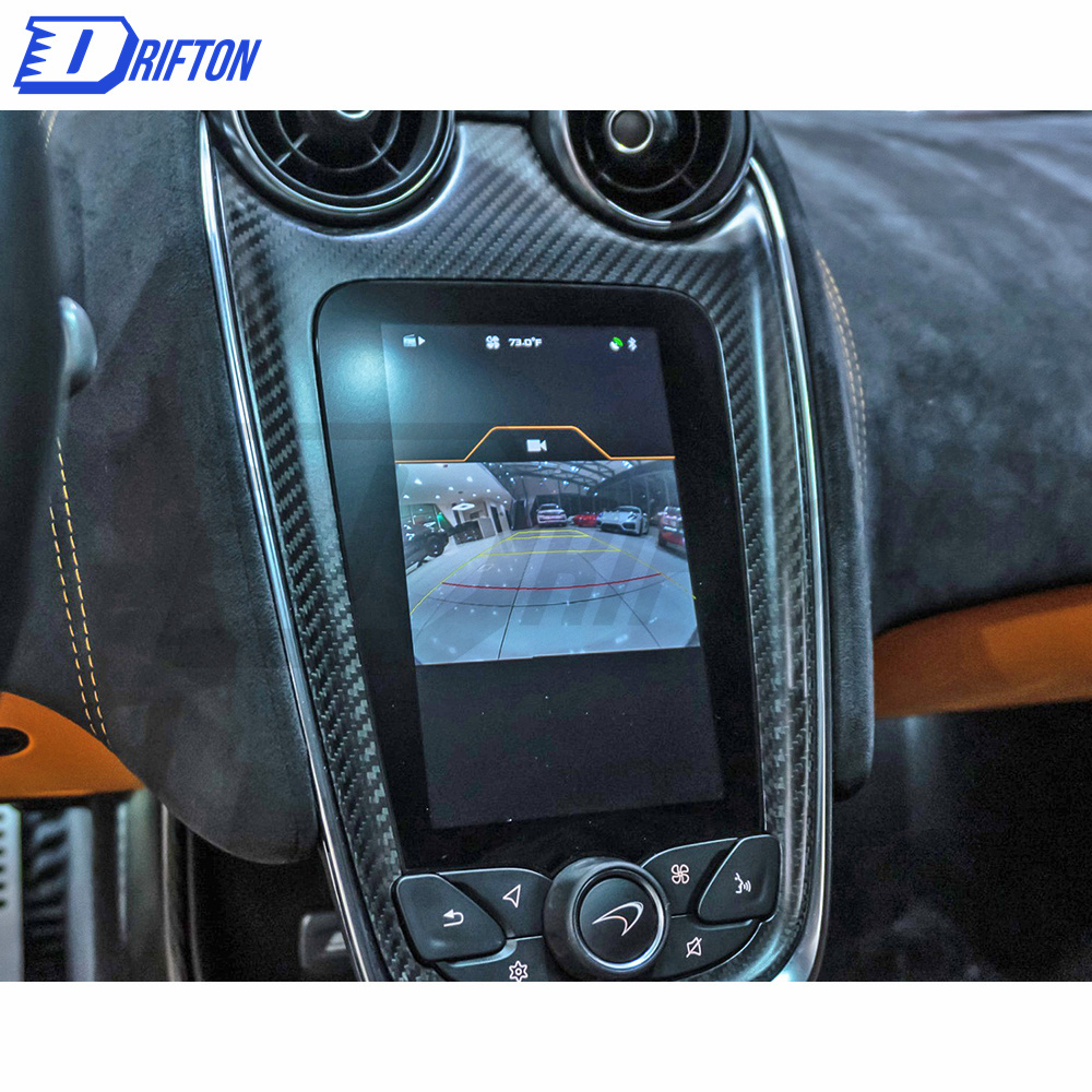 OEM Style Dry Carbon Fiber Interiors Central Control Panel For McLaren 570S 600LT 2015-2020