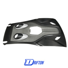 600LT Style Dry Carbon Fiber Rear Engine Hood Cover For Mclaren 570S 2015-2020