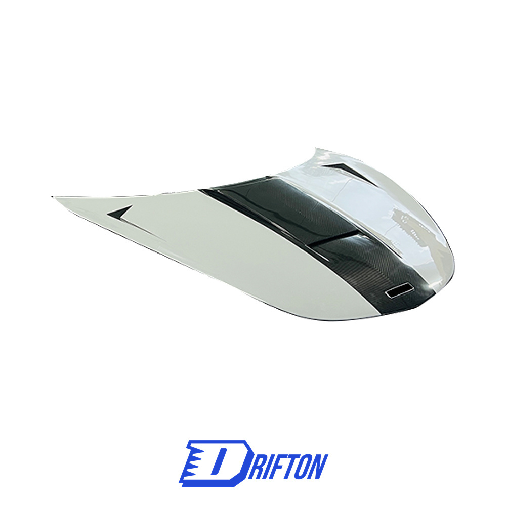 Dry Carbon Fiber Hood with Portion Primer For Mclaren GT