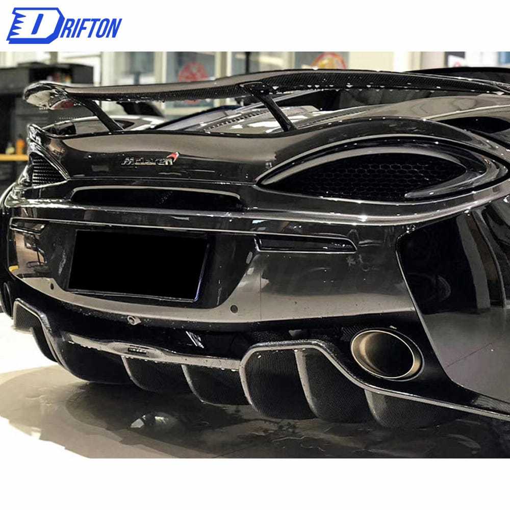 OEM Style Dry Carbon Fiber Rear Diffuser For Mclaren 570S 570GT 2015-2020
