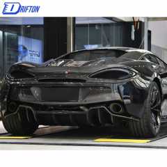 OEM Style Dry Carbon Fiber Rear Diffuser For Mclaren 570S 570GT 2015-2020