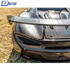 GT4 Style Dry Carbon Fiber Rear Spoiler GT Wing For Mclaren 570S 570GT 2015-2020