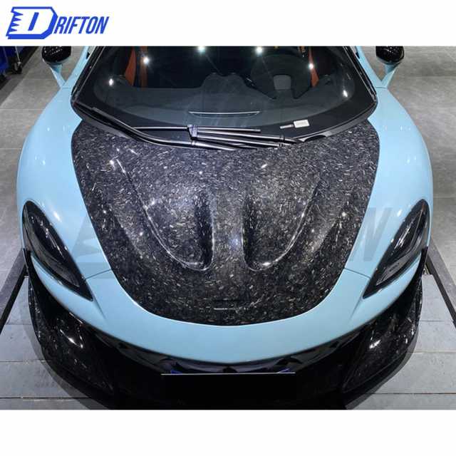P1 Style Forged Dry Carbon Fiber Hood For Mclaren 570S 570GT 600LT 2015-2020