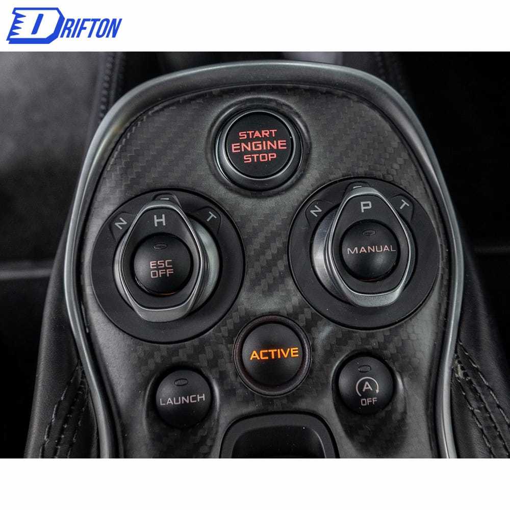 OEM Style Dry Carbon Fiber Interiors Gearshift Panel For McLaren 570S 600LT 2015-2020