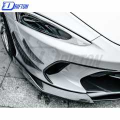 Dry Carbon Fiber Front Bumper Canards For Mclaren GT