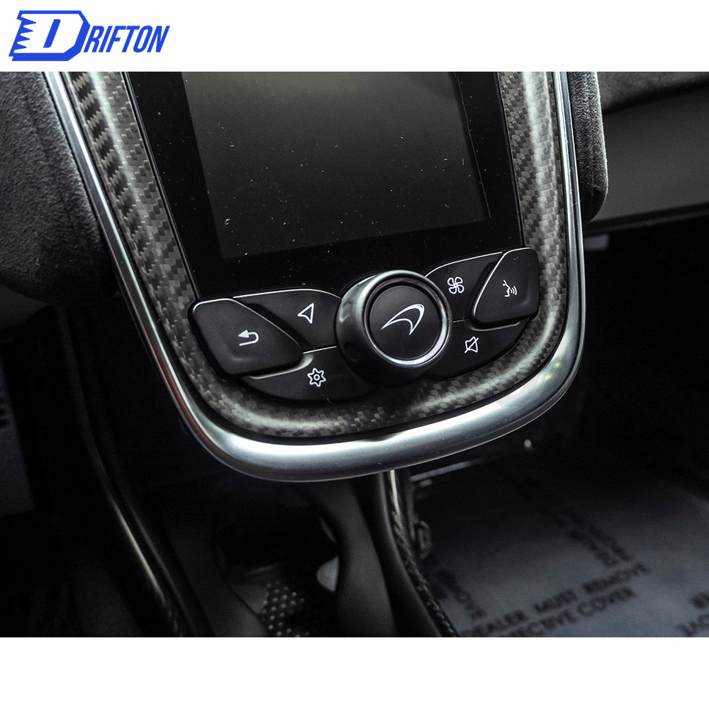 OEM Style Dry Carbon Fiber Interiors Central Control Panel For McLaren 570S 600LT 2015-2020