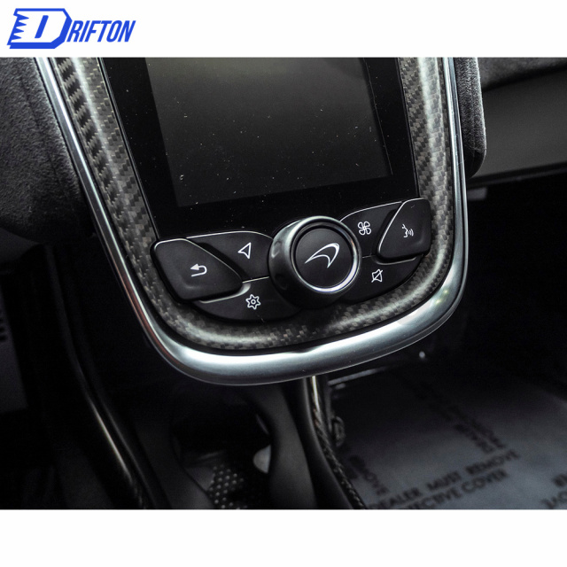 OEM Style Dry Carbon Fiber Interiors Central Control Panel For McLaren 570S 600LT 2015-2020