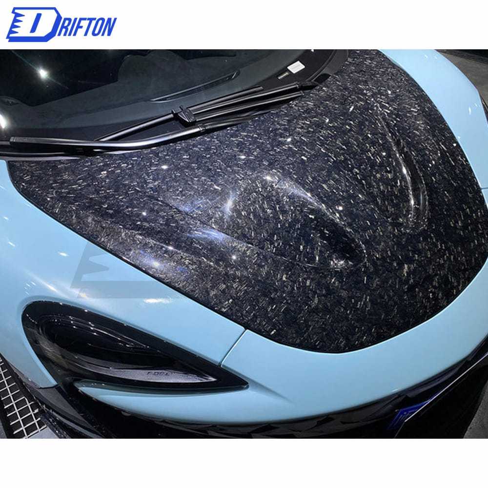 P1 Style Forged Dry Carbon Fiber Hood For Mclaren 570S 570GT 600LT 2015-2020
