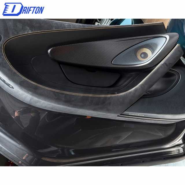 OEM Style Dry Carbon Fiber Interiors Door Trims For McLaren 570S 600LT 2015-2020