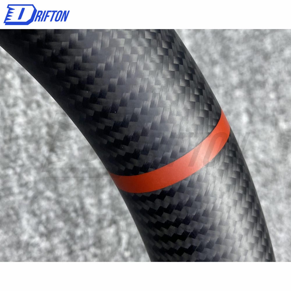 Customzie Matt Finished Carbon Fiber Steering Wheel (Perforated Ieather) For Nissan R35 GTR 2008-2016