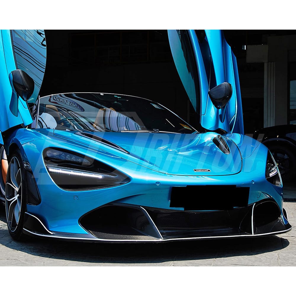 Vorsteiner Style Dry Carbon Fiber Front Lip For Mclaren 720S