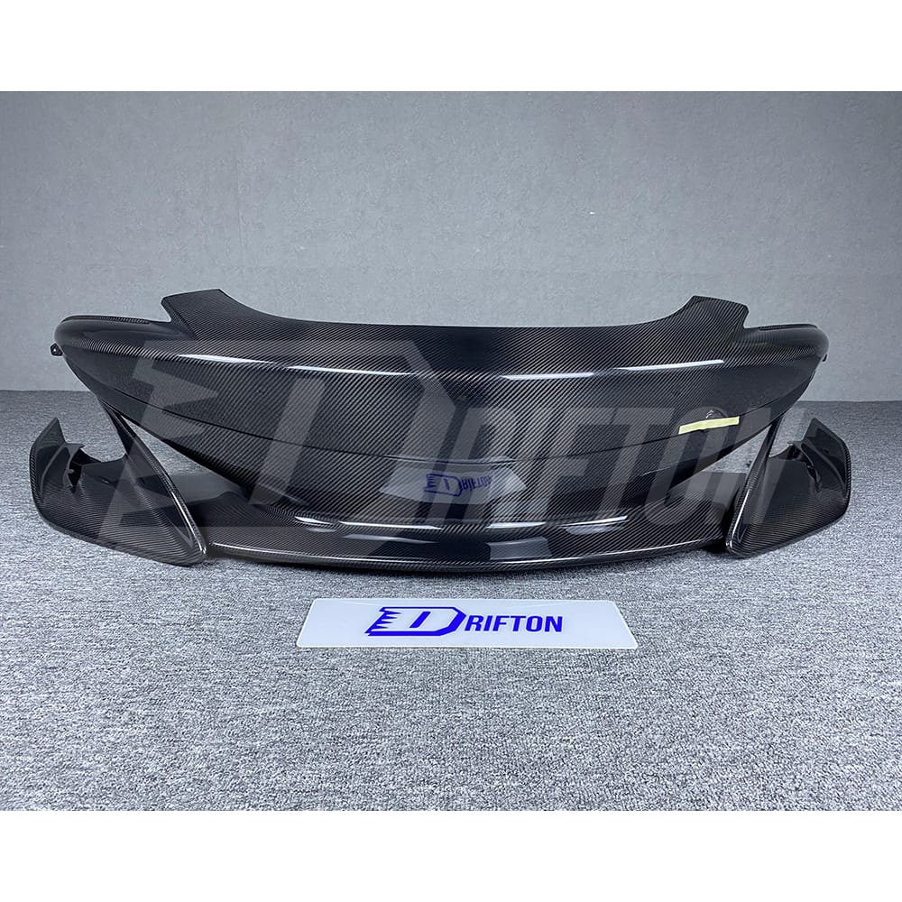 600LT Style Dry Carbon Fiber Front Bumper For Mclaren 570S 2015-2020
