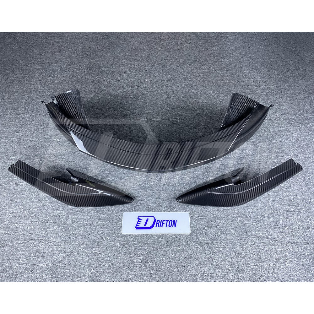 600LT Style Dry Carbon Fiber Front Bumper For Mclaren 570S 2015-2020