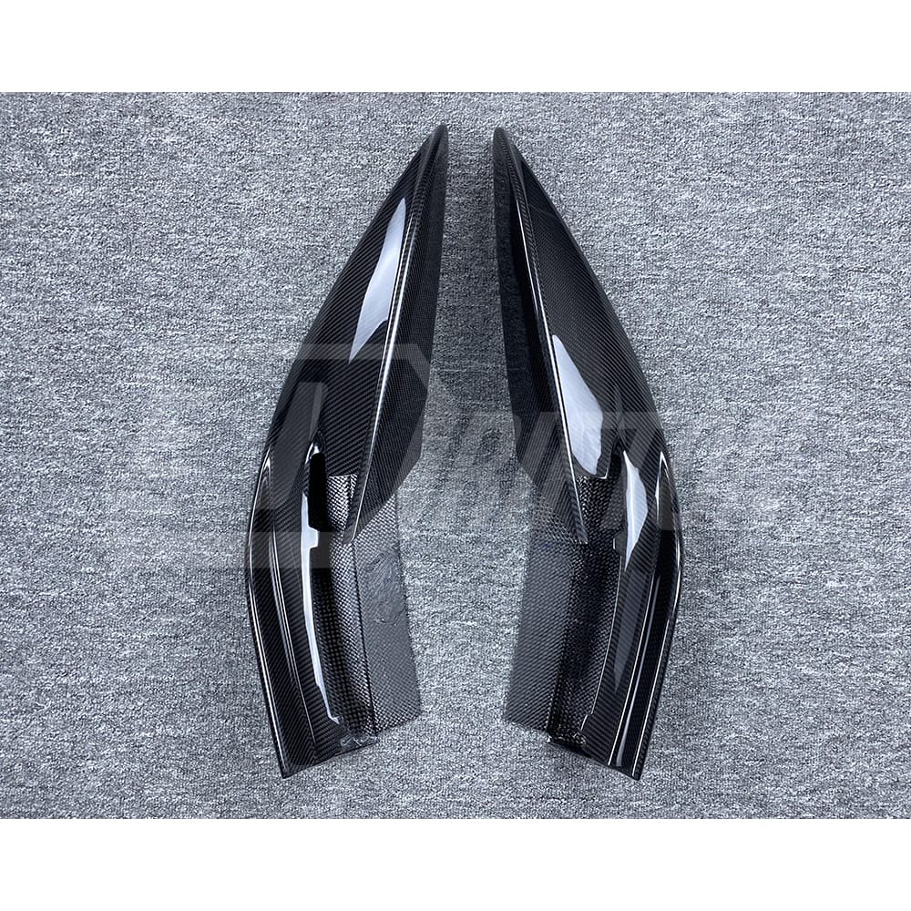 600LT Style Dry Carbon Fiber Front Bumper For Mclaren 570S 2015-2020