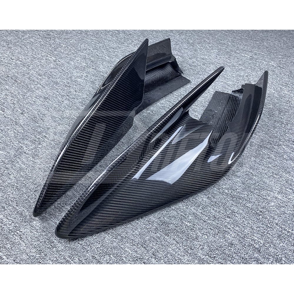 600LT Style Dry Carbon Fiber Front Bumper For Mclaren 570S 2015-2020
