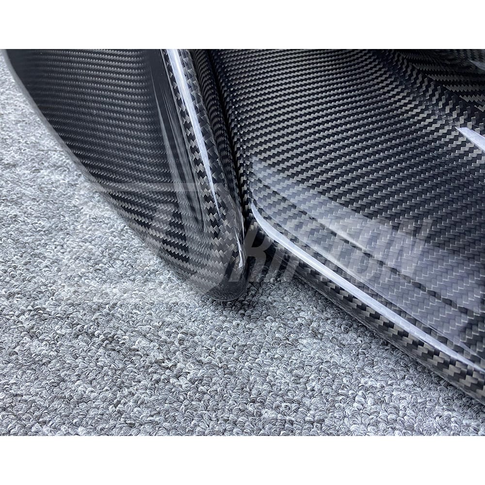 600LT Style Dry Carbon Fiber Front Bumper For Mclaren 570S 2015-2020