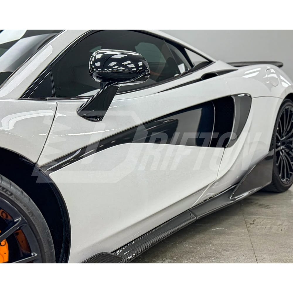 600LT Style Dry Carbon Fiber Front Bumper For Mclaren 570S 2015-2020