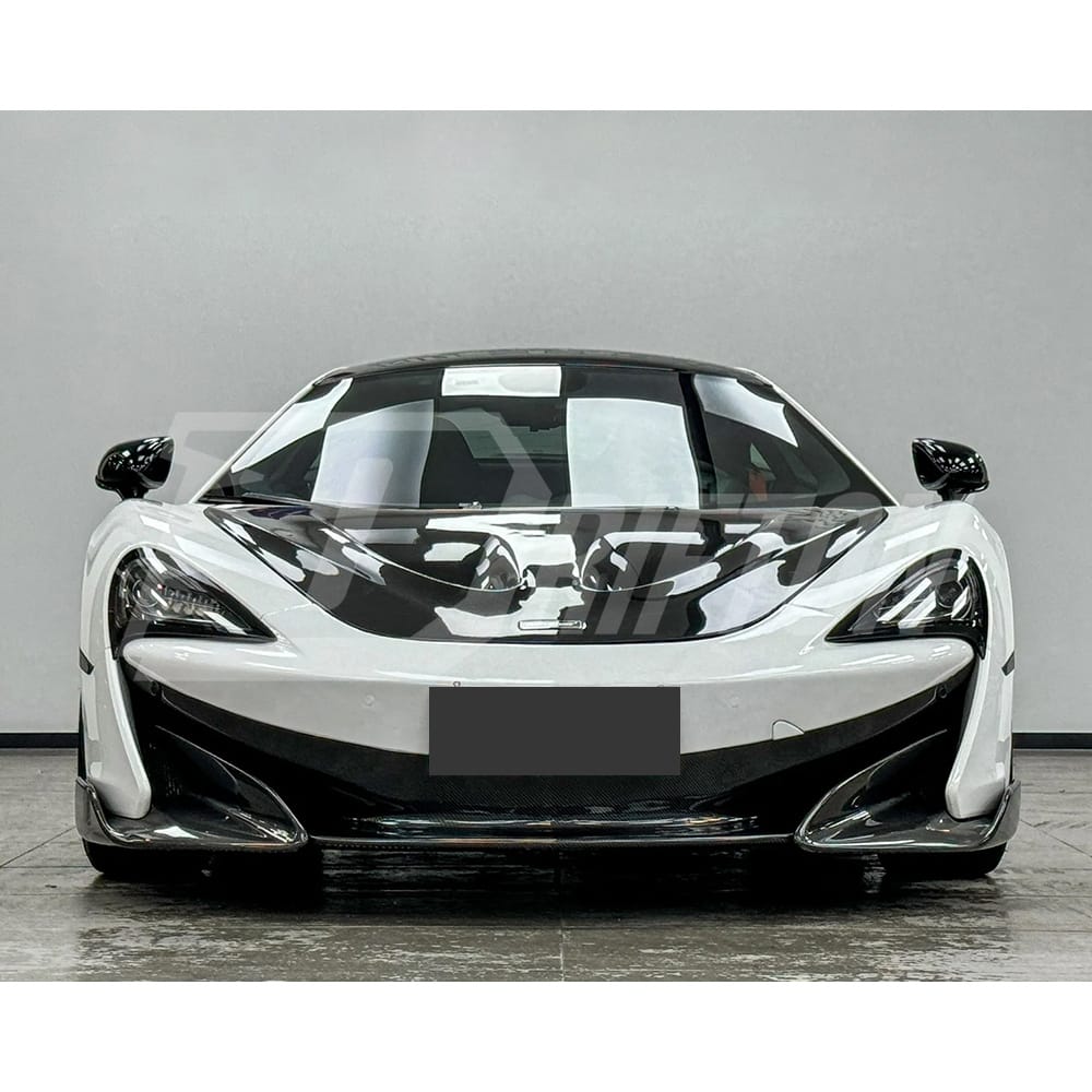 600LT Style Dry Carbon Fiber Front Bumper For Mclaren 570S 2015-2020