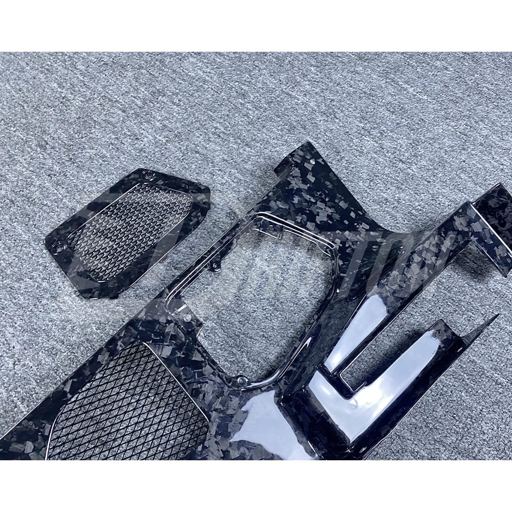 Dry Forged Carbon Fiber Engine Cover Kit For Lamborghini Huracan LP610-4