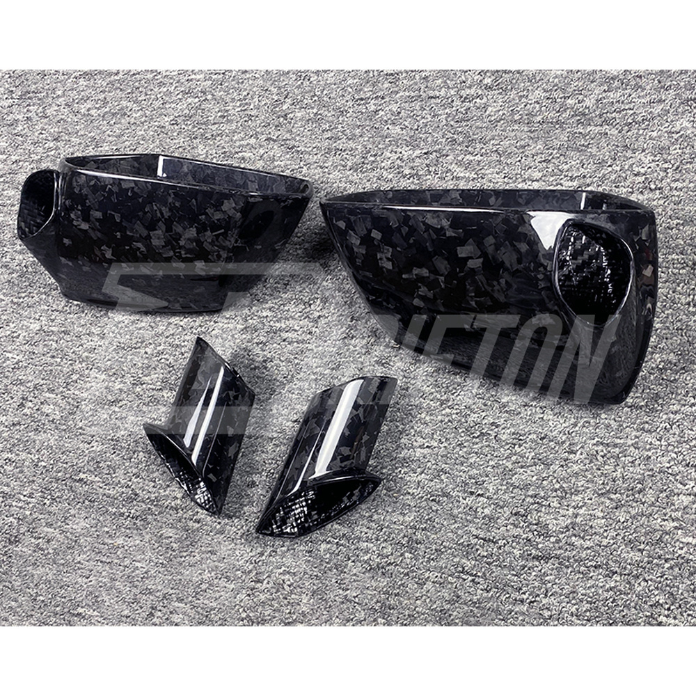Forged Dry Carbon Fiber Mirror Cap For Lamborghini Aventador LP700-4 LP720 LP750 2011-2015