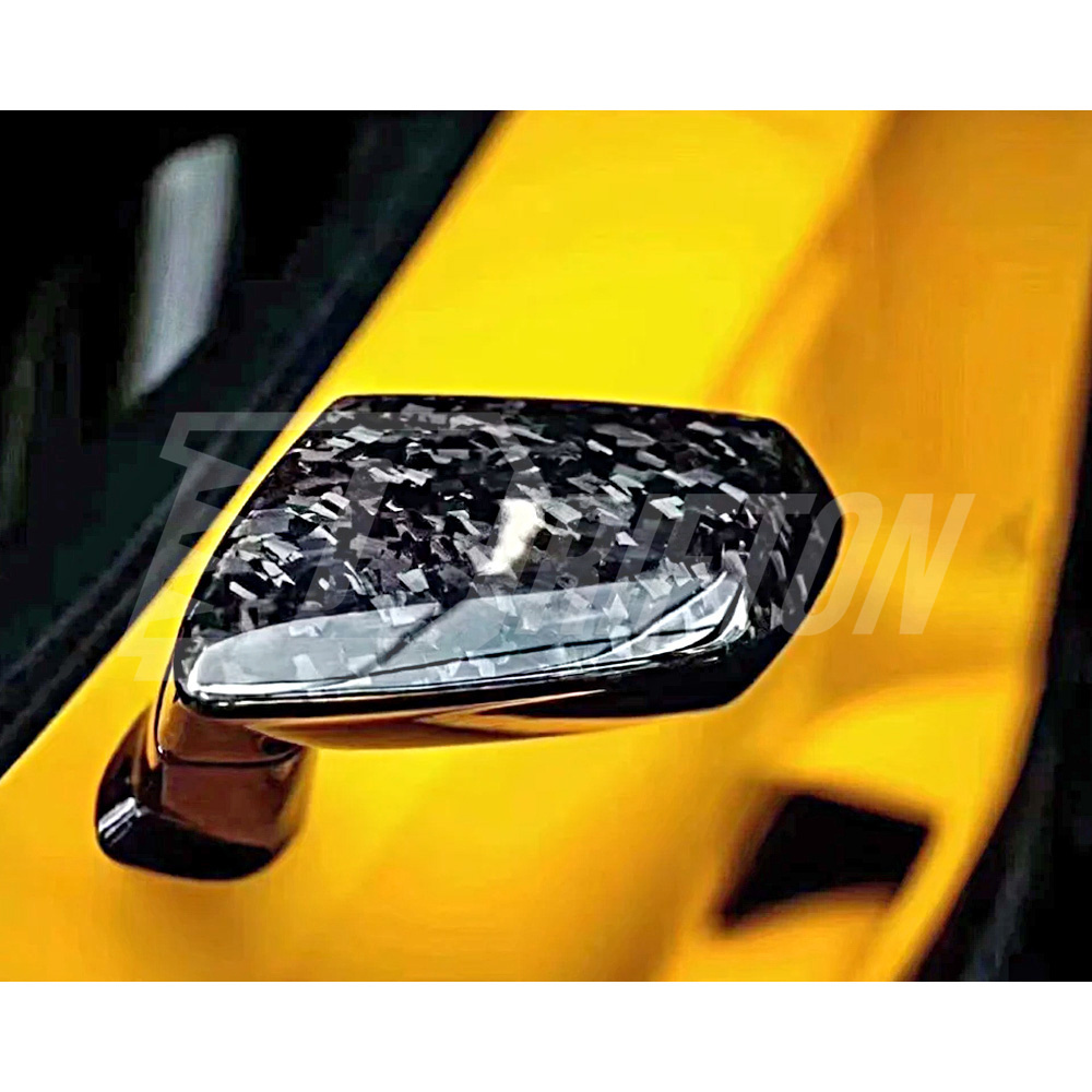 Forged Dry Carbon Fiber Mirror Cap For Lamborghini Aventador LP700-4 LP720 LP750 2011-2015